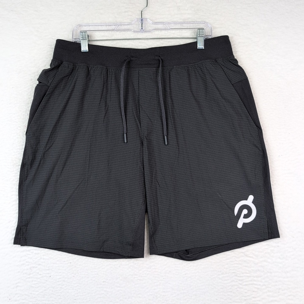 Lululemon x Peloton T.H.E. Short 9" Pique Mesh Lined Men's XL Black